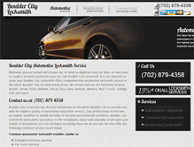 Tablet Screenshot of bouldercitylocksmith.com